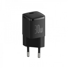 Мережевий зарядний пристрій Baseus Cube Pro Fast Charger 1C 30W EU Black (CCXF000301) (406)