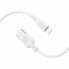 Кабель BOROFONE BX113 Lenny silicone charging data cable iP(L=1M) White (6941991115400) (20506)