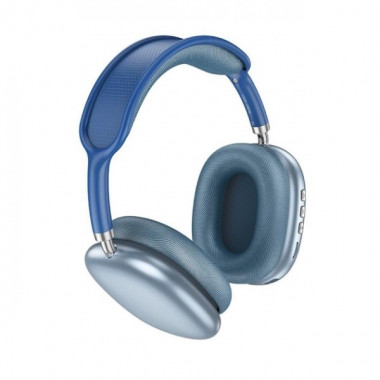 Бездротові накладні навушники BOROFONE BO22 Elegant BT headphones Blue (6941991101700) (8506)