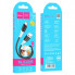 Кабель HOCO X82 USB to Micro 2.4A, 1m, silicone, silicone connectors, Black (6931474768551) (14806)