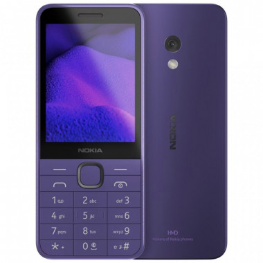 Мобильный телефон Nokia 235 4G DS 2024 Purple (16806)