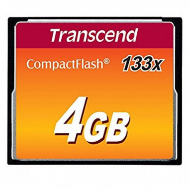 Карта памяти Transcend 4Gb Compact Flash 133x (TS4GCF133) (16906)