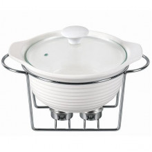 Марміт Kamille Food Warmer керамічна каструля 2.4л Ø28см з підігрівом (1906)