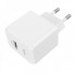 Мережевий зарядний пристрій HOCO CS12A Ocean single port QC3.0 charger White (6942007603690) (20216)