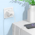 Мережевий зарядний пристрій HOCO CS12A Ocean single port QC3.0 charger White (6942007603690) (20216)