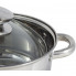 Каструля Ofenbach Casserole з нержавіючої сталі 3400мл зі скляною кришкою (1416)