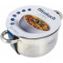 Каструля Ofenbach Casserole з нержавіючої сталі 3400мл зі скляною кришкою (1416)