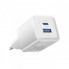 Мережевий зарядний пристрій Vention 2-Port USB (C + A) GaN Charger (30W/30W) EU-Plug White (FEQW0-EU) (416)
