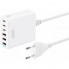 Сетевое зарядное устройство XO L133 3 USB-A 3 USB-C 75W Белый (9416)