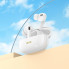 Бездротові навушники HOCO EW60 Plus Norman true wireless ANC BT headset White (6942007613293) (8516)