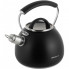 Чайник Ofenbach Magic Kettle 2.5л зі свистком та скляною кришкою, чорний (1816)
