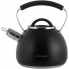 Чайник Ofenbach Magic Kettle 2.5л зі свистком та скляною кришкою, чорний (1816)