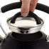 Чайник Ofenbach Magic Kettle 2.5л зі свистком та скляною кришкою, чорний (1816)