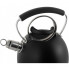 Чайник Ofenbach Magic Kettle 2.5л зі свистком та скляною кришкою, чорний (1816)