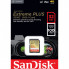 Карта памяти SanDisk 32GB SDXC class 10 Extreme PLUS (SDSDXWT-032G-GNCIN) (17126)