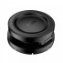 Автотримач для телефона HOCO H61 Show folding ring magnetic car holder (dashboard) Black Metal Gray (6942007637619) (20126)