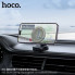 Автотримач для телефона HOCO H61 Show folding ring magnetic car holder (dashboard) Black Metal Gray (6942007637619) (20126)