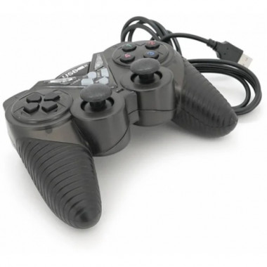 Джойстик игровой PC ведущий для компьютера USB 908 Черный (14326)
