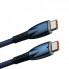 Кабель Baseus Glimmer Series Fast Charging Data Cable Type-C to Type-C 100W 1m Blue (CADH000703) (18326)