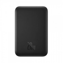 Зовнішній акумулятор Baseus Magnetic Mini Air Wireless Fast Charge Power Bank 6000mAh 20W Cluster Black（With Simple Series Charging Cable Type-C to (P10059002113-00) (526)