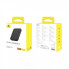 Зовнішній акумулятор Baseus Magnetic Mini Air Wireless Fast Charge Power Bank 6000mAh 20W Cluster Black（With Simple Series Charging Cable Type-C to (P10059002113-00) (526)