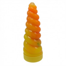 Вязкая масса "Unicorn Slime" UNS-02-01U, густой лизун Orange-Yellow