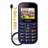 Мобильный телефон Sigma Comfort 50 EASY TYPE-C Blue (4827798585238) (16826)