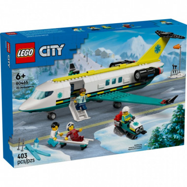 Конструктор LEGO City Самолет скорой медицинской помощи (60465) (7926)