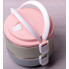 Ланч-бокс Kamille Food Box 2 ємності по 700 мл, 16.5х15х13.5см (7036)