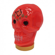 Детский антистресс-слайм Череп Skull 80174, 100 мл Красный