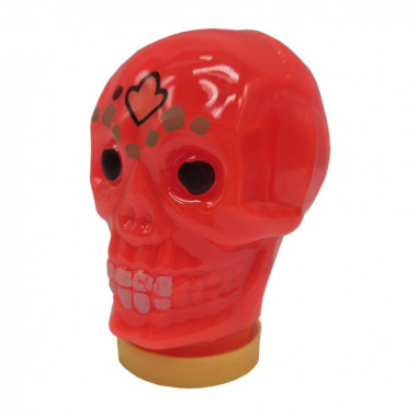 Детский антистресс-слайм Череп Skull 80174, 100 мл Красный