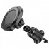 Автотримач для телефона HOCO H28 Rainbow ring magnetic car holder(air outlet) Black (6942007611459) (20136)