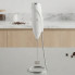 Электрический капучинатор для молока с подставкой Milk Frother на батарейках Белый (22136)
