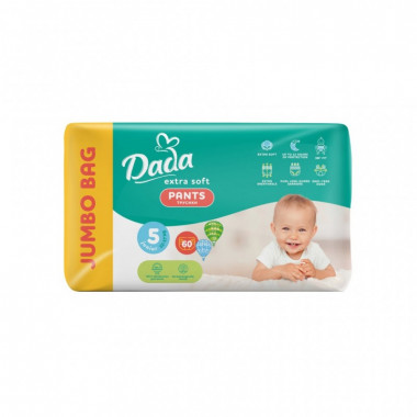 Подгузники Dada Extra Soft 5 Junior (12-17 кг) 60 шт (4820174980795) (7436)