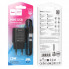 Мережевий зарядний пристрій з кабелем HOCO C134A Solid single-port charger set (Type-C) (EU) Black (6942007621359) (536)