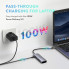 USB-хаб UGREEN USB-C to 2 Ports USB3.0-A Hub + HDMI + TF/SD with PD Power Supply (Space Gray) (UGR-70411) (14736)