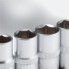 Набор головок, 1/2" - 8,10,12,13,14,15,16,17,18,19 мм CrV. 10 ед. Cr-V INTERTOOL ET-6012 (17736)