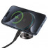 Автотримач для телефона з БЗП ACEFAST D30 magnetic folding wireless charging car holder Black (6974316283089) (14836)