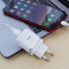 Мережевий зарядний пристрій з кабелем HOCO C12Q Smart QC3.0 charger set(Micro) 18W White (6931474716286) (19836)