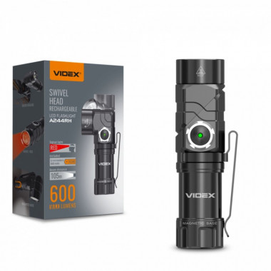 Фонарь Videx 600Lm 5000K (VLF-A244RH) (15936)