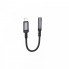 Перехідник BOROFONE BV24 Graceful digital audio converter cable iP to 3.5mm Metal Grey (6941991120398) (21046)