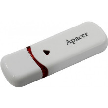 Флеш-накопичувач Apacer USB 2.0 AH333 64Gb White (AP64GAH333W-1) (146)