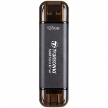 Накопитель SSD USB 3.2 128GB Transcend (TS128GESD310C) (17246)