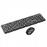 Клавіатура+миша HOCO GM17 Wireless business keyboard and mouse set(English Version) Black (6931474759481) (20246)