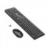 Клавіатура+миша HOCO GM17 Wireless business keyboard and mouse set(English Version) Black (6931474759481) (20246)