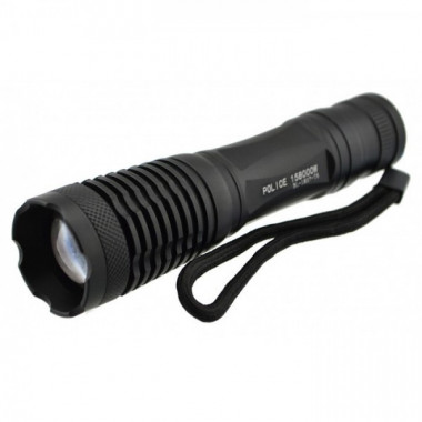 Тактический фонарь POLICE BL 1837 T6 50000W фонарик 1000 Lumen (15546)