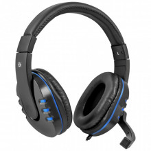 Наушники Defender Warhead G-160 Black-Blue (64118) (16546)