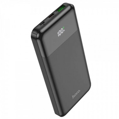 Зовнішній акумулятор HOCO J102 Cool figure PD20W+QC3.0 power bank(10000mAh) Black (6931474783608) (546)