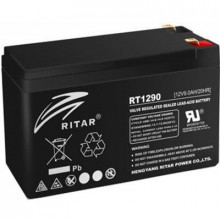 Батарея к ИБП Ritar AGM RT1290B, 12V-9Ah, Black (RT1290B) (15846)