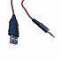 Игровые проводные наушники IMENSO IMS-E1007 RGB USB+3.5 Синие (18846)
